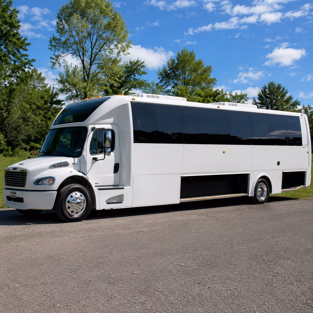 50 Passenger Party Bus Exterior